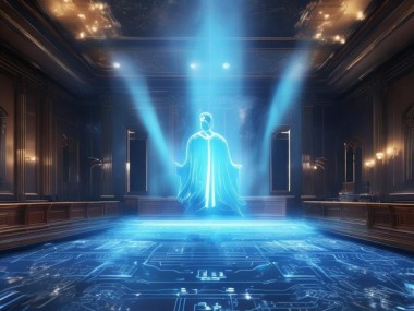 司法之光与科技创新的交响乐