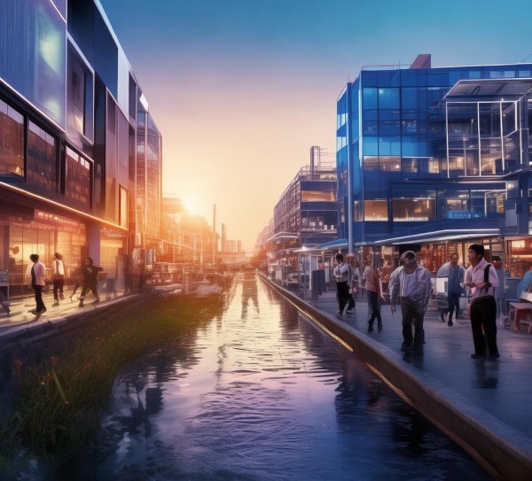 湖泊口区，智能电子产业的重生之势